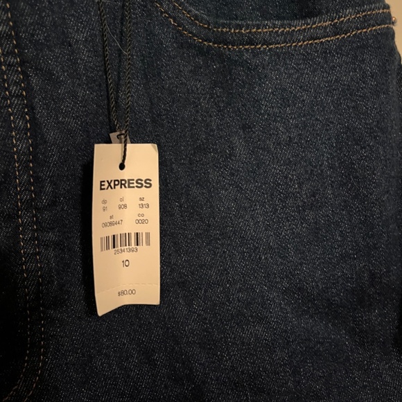 Women’s Express size size 10 blue jeans - Picture 4 of 6
